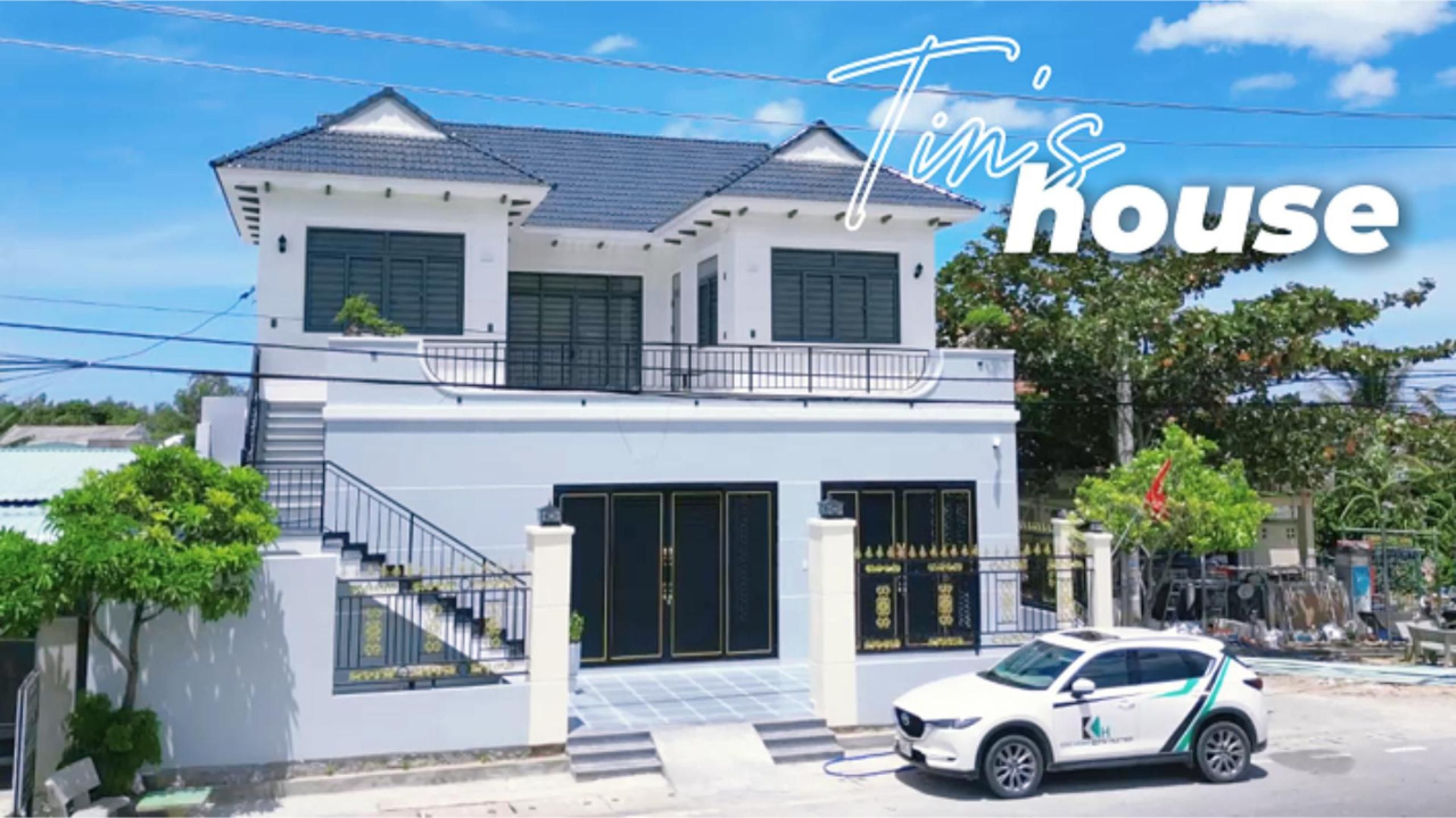 Mặt tiền Tin's House sau khi hoàn thiện