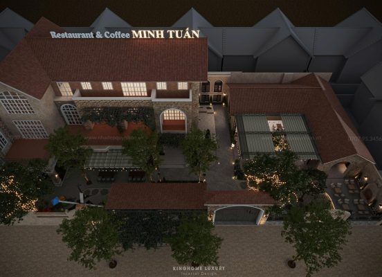 Minh Tuấn Restaurant & Coffee về đêm