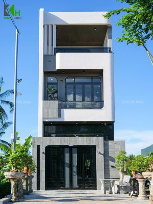 Mặt tiền Tan's House đã hoàn thiện